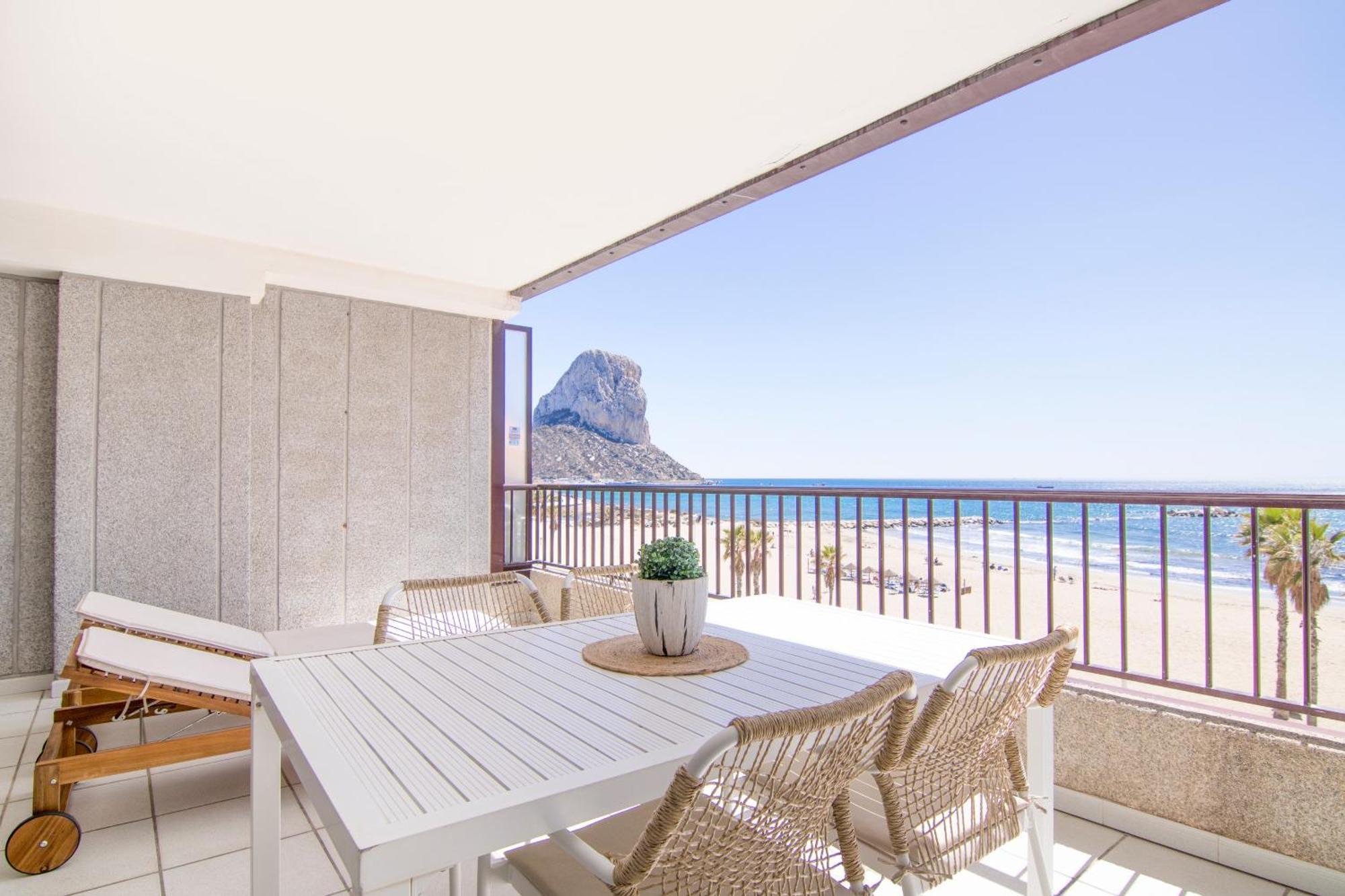 Appartement En 1ª Linea Calpe-playa *